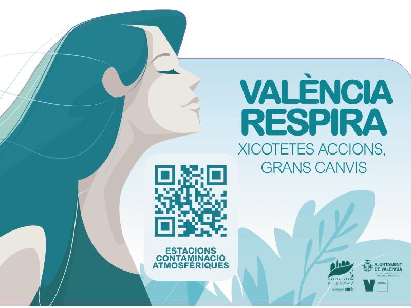 Cartel Respira Valencia Ayuntamiento Por Socarrat Agencia Creativa