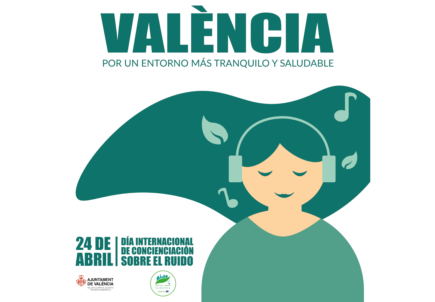 Cartel Valencia Sin Ruido 2024